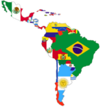 Latin America with flag.png